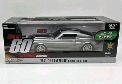 Greenlight 1/18 Scale Radio Control 1967 Mustang Eleanor Gone In 60 Seconds Rare - Image 1 of 4