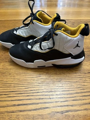 Jordan One Take II Zapatos Juveniles Talla 5Y Negro Blanco Amarillo DC7230-107 Baloncesto Foto 1 de 4