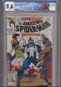 Amazing Spider-Man #374 CGC 9.6 1993 Marvel Comics Venom App Custom Label - Picture 1 of 5