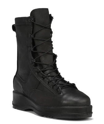 Belleville Men's Waterproof Steel Toe Flight & Flight Deck Boot Black 800ST - Image 1 of 4