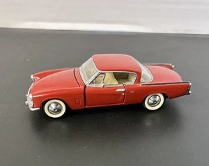 Franklin Mint 1953 Studebaker Starliner Precision 1:43 Vtg Red Diecast - Picture 1 of 5