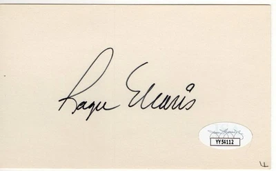 Roger Maris Signed Autographed Index Card Yankees Legend JSA LOA YY54112 - Image 1 of 2