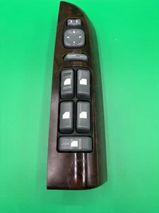 💎99-02 Silverado SIERRA Door Master Power Window Switch LEFT Driver woodgrain - Picture 1 of 8