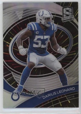 2021 Panini Spectra Hyper Prizm /75 Shaquille Leonard Darius Leonard #38 - Image 1 of 2