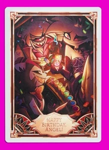 HAZBIN HOTEL Happy Birthday, Angel! Trading Promo Card (PR-13) SEALED, SOLD OUT! - Imagen 1 de 1