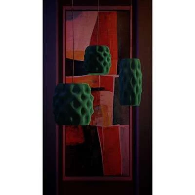 Kowafat Company Fire Lamp Shades, Dinner Table, Party, Living Room, Bedroom - Image 1 of 4