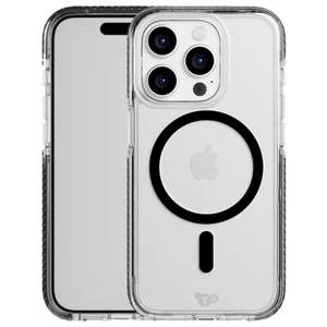 Tech21 EvoCrystal Magsafe Case for Apple iPhone 15 Pro Max - Graphite Black - Picture 1 of 9