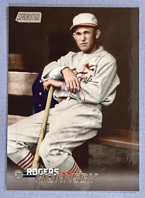 Rogers Hornsby 2023 Topps Stadium Club #239 St. Louis Cardinals MVP HOF - Image 1 of 2