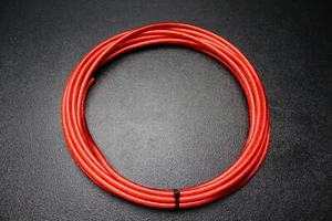 CABLE AWG CALIBRE 8 5 FT CABLE ROJO ALIMENTACIÓN AUTOMOTRIZ TRENZADO BATERÍA PRIMARIA PW - Imagen 1 de 8