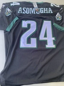 Authentic Black Nnamdi Asomugha #24 Philadelphia Jersey Reebok Size-52 #154 - Picture 1 of 7