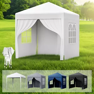 LOEFME Pop Up Gazebo 2x2m Awning Party Tent Canopy Marquee Waterproof Garden - Picture 1 of 21
