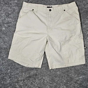 Wolverine pantaloncino falegname uomo taglia 36 misura 37x10 marrone lavoro lavoro 100% cotone - Foto 1 di 8