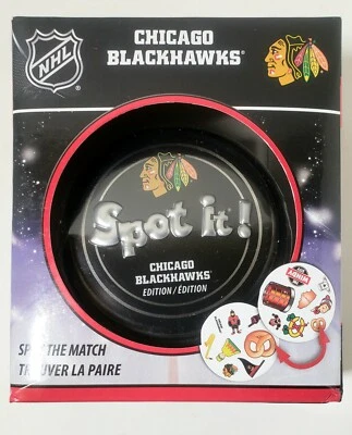 MasterPieces Chicago Blackhawks Spot It!, Multi, One Size, Model 41767  - Image 1 of 4