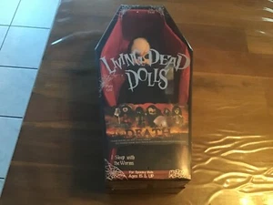 POUPEE LIVING DEAD DOLLS DEATH MEZGO NEUF SOUS BLISTER - Photo 1/2