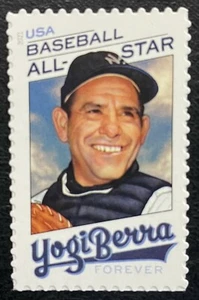 2021 Scott #5608 - Forever - YOGI BERRA - BASEBALL ALL-STAR - Single Mint NH - Picture 1 of 1