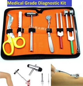 5EA Reflex Percussion Taylor Hammer Pinwheel Penlight Tuning Fork C128 C512 7.5" - Picture 1 of 11