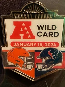 Cleveland Browns at Houston Texans Day Pin - 1/13/24  - Picture 1 of 2