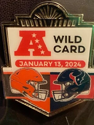 Cleveland Browns at Houston Texans Day Pin - 1/13/24  - Image 1 of 2