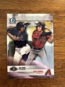 2018 Bowman Chrome Draft Recommended Viewing #RV-GT Joe Gray/Alex Thomas