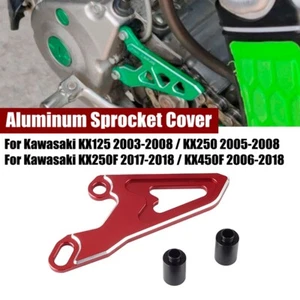 Aluminum Sprocket Chain Cover For Kawasaki KX125 KX250 KX450F KX250F/450F 03-18 - Bild 1 von 11