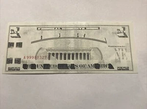 Giori Test Note Inverted GEM CU 1970s era W/ Full Serial # On Back (RARE) - Picture 1 of 3