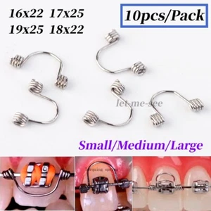 Dental Orthodontic Torquing Torque Rectangular Spring Anterior Teeth Wire S/M/L - Picture 1 of 7