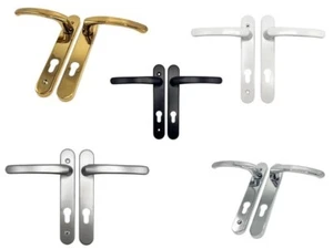 Roto Avocet Door Handle Replacement With 160mm Fixings 92mm Pz & Sprung Levers - Picture 1 of 18