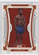 2023 Panini Chronicles UFC National Treasures Gold /10 Chidi Njokuani Rookie RC