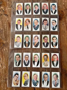 DANCE BAND LEADERS LAMBERT & BUTLER SET 25 CARDS REPRODUCTION CARDS 1992 IN VGC - Picture 1 of 2