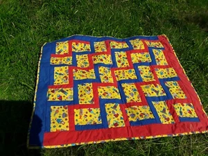Project Linus Hand pieced Quilt 36" x 43" Funny quilting ladies - Picture 1 of 7