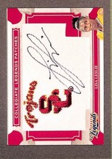 2008 Donruss Americana Sports Legends #CLP-4 Lisa Leslie College Patch Auto /250