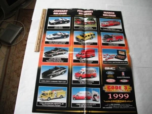 CÓDIGO 3 COLECCIONABLES CHICAGO FDNY BATALLÓN 44 SET CARTEL PUBLICITARIO TEXAS - Imagen 1 de 4