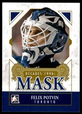 2013-14 In The Game Decades 1990s Mask Felix Potvin Toronto Maple Leafs #DM-08