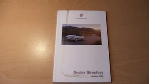 Porsche Dealer Directory Book October 2002 - Picture 1 of 4