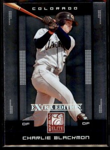 2008 Donruss Elite Extra Edition #17 Charlie Blackmon