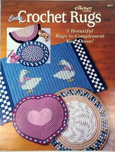 The Needlecraft Shop Schnittmusterheft "Easy Crochet Rugs" | 5 Anleitungen - Bild 1 von 1