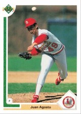 1991 Upper Deck Baseball Juan Agosto St. Louis Cardinals #788