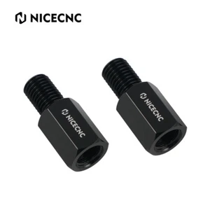 NICECNC Mirror Riser Mount 20mm Extension Anodized  Aluminum For Kawasaki KLR650 - Picture 1 of 10