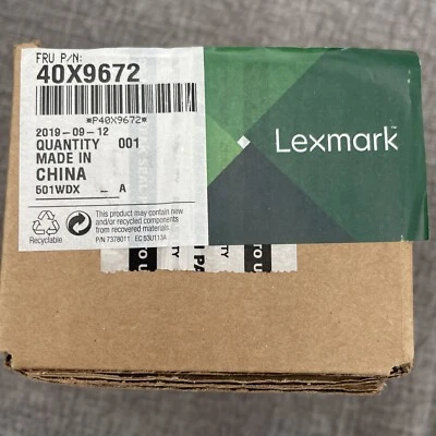 40X9672, Lexmark OEM Lexmark MX910 ADF Maintenance Kit 40X9672-OEM NEW SEALED - Image 1 of 2
