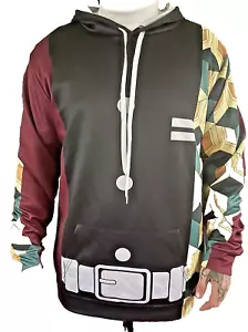 Anime Demon Slayer Giyu Tomioka XL Hoodie Sweatshirt Pull-Over Long Sleeve - Picture 1 of 4