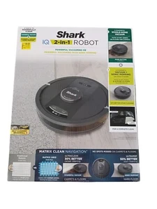 BRAND NEW!! Shark IQ RV2402WD 2-in-1 Robot Vacuum and Mop Matrix Navigation - Picture 1 of 4