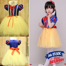 Princess Kid Party Girl Belle Cinderella Costume Frozen Child Dresses Gown Dress