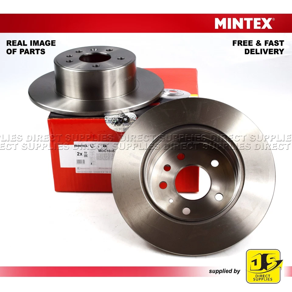 PAR DE DISCOS TRASEROS CHEVROLET OPEL SAAB 9-3 900 VAUXHALL VECTRA MINTEX MDC1045 Foto 1 de 1