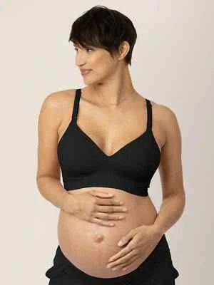 Kindred Bravely Signature Sublime Contour Maternity & Nursing Plunge Bra Black * - Image 1 of 4