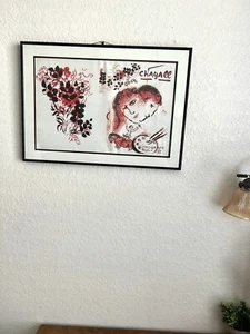 FRAMED COLLECTABLE PRINT: COVER FROM LITHOGRAPH III by MARC CHAGALL - Picture 1 of 7