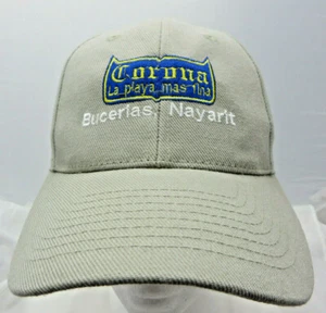 Corona La playa mas fina beer Baseball Cap Hat adjustable v biege Bucerias Nayar - Bild 1 von 4