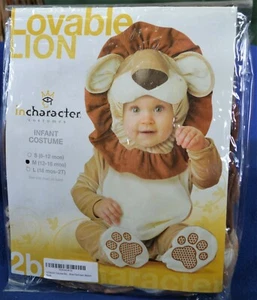 Baby Lovable Lion Costume (12-18 mos.) by InCharacter FREE SHIPPING - Picture 1 of 3