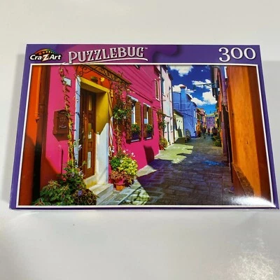 Complete! 300 Pieces Cra-Z-Art Puzzlebug Pink Building in Venice, Italy - NEW - Image 1 of 4