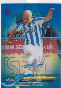 Topps Chrome Premier League 2019 No. 41 Aaron Mood Blue Refractor Auto 62/150 - Bild 1 von 2