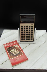 VTG Texas Instruments TI-30 ELECTRONIC SLIDE RULE CALCULATOR INSTRUCTION MANUAL - Picture 1 of 12